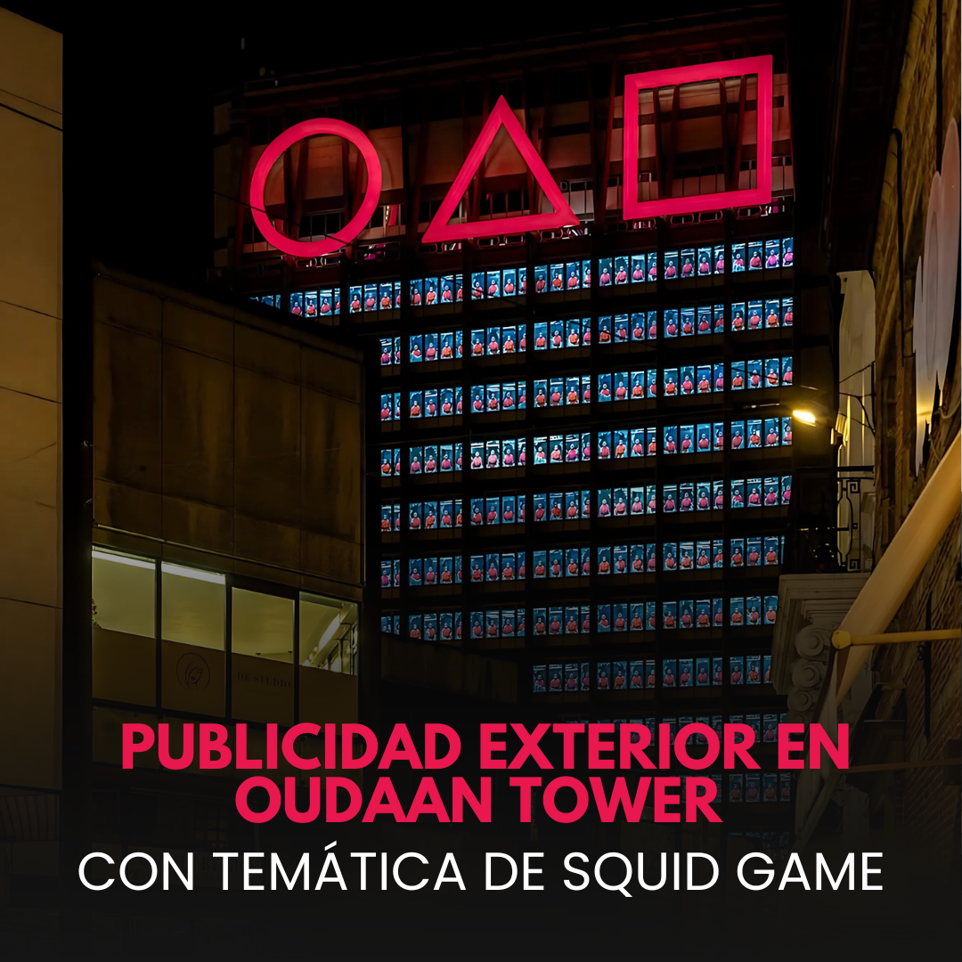 El Juego del Calamar Impacta con Publicidad Exterior